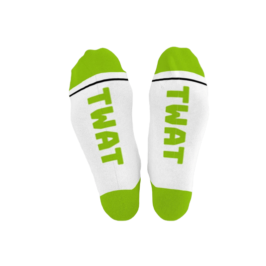 TWAT Cotton Crew Socks Mid-length