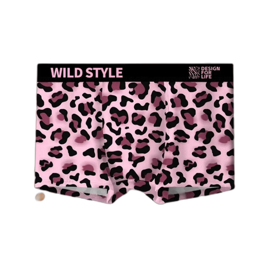 Jungle Heat Leopard Print Men's Underwear