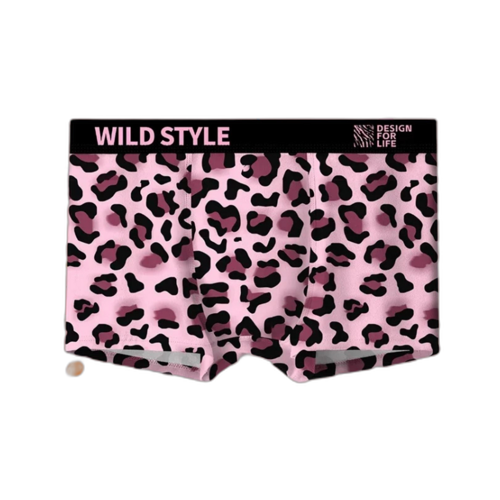 Jungle Heat Leopard Print Men's Underwear