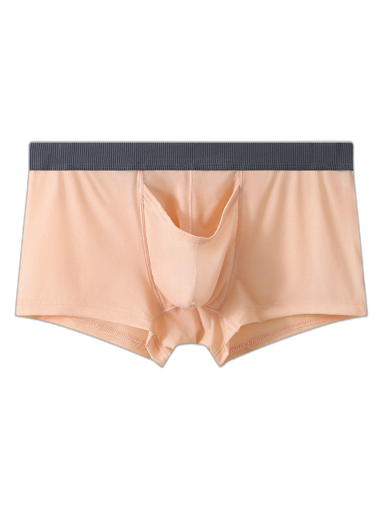 3 Pack Separate Pouch Trunks With Fly Front