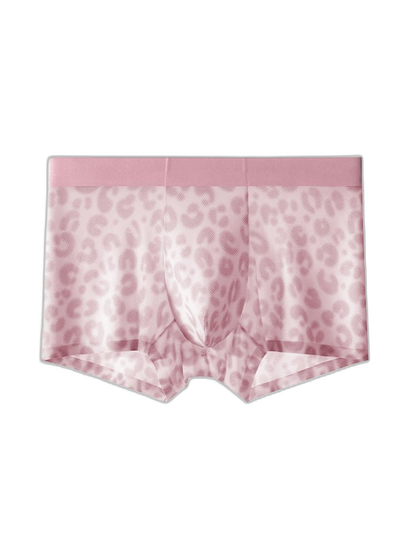 3 Pack Men's Ultra-Thin Ice Silk Trunks