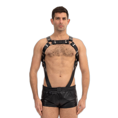 Prowler RED Butch Body Harness Black