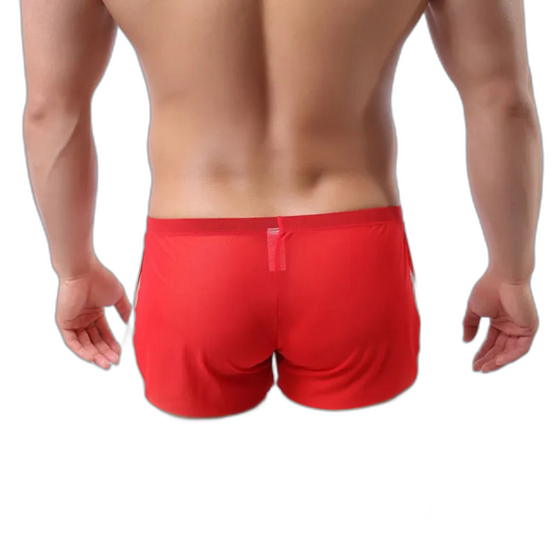 Mesh Side Slip Breathable Boxer Briefs