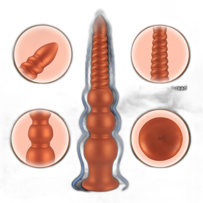 Vortex - Large Anal Beads - Long Butt Plug - Anal Stretcher