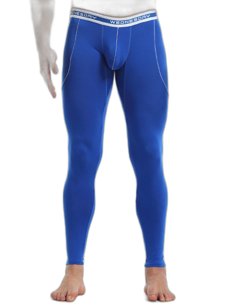 Men's Warm Pants Thin Fleece Casual Thermal Pants