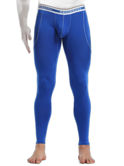 Men's Warm Pants Thin Fleece Casual Thermal Pants