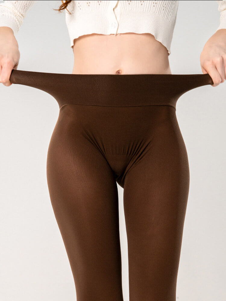 Sexy Seamless Deep-Crotch Velvet Pantyhose