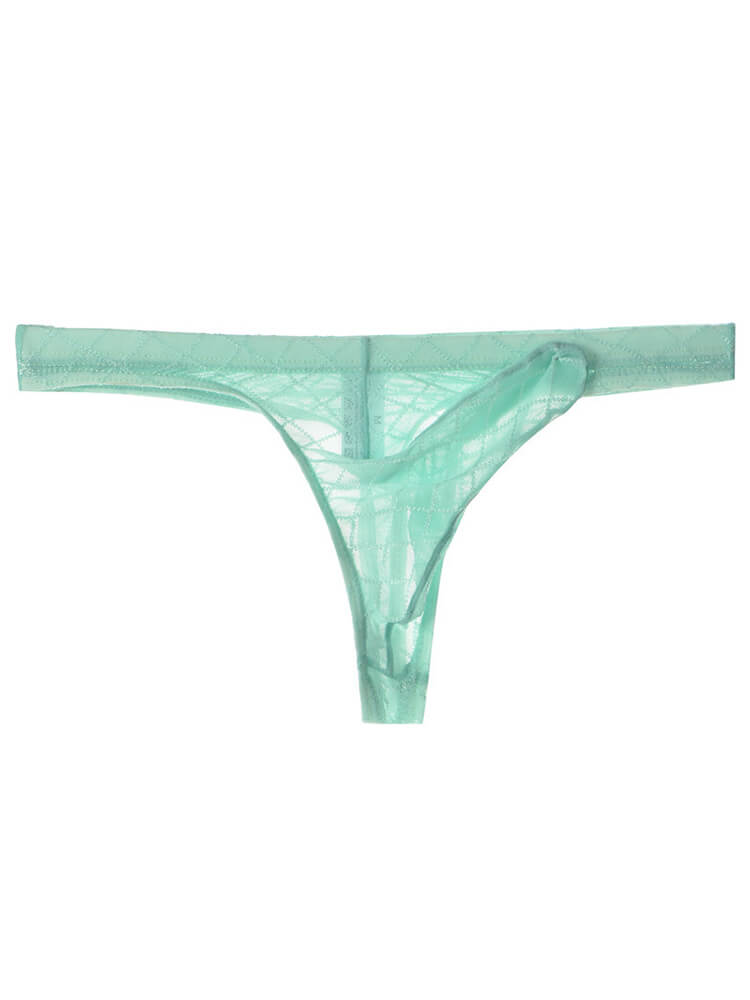 Men's Sexy Elephant Trunk Ultra-Thin Mesh Thong