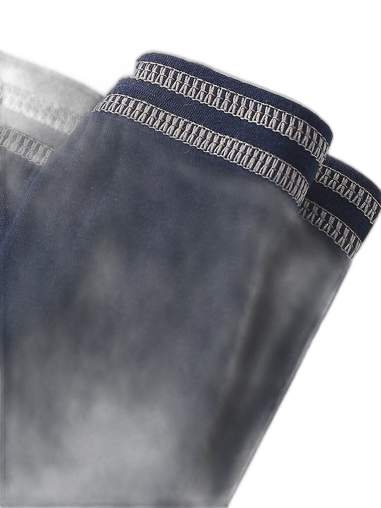 2 Pack Men's Sporty Breathable U Convex Pouch Trunks