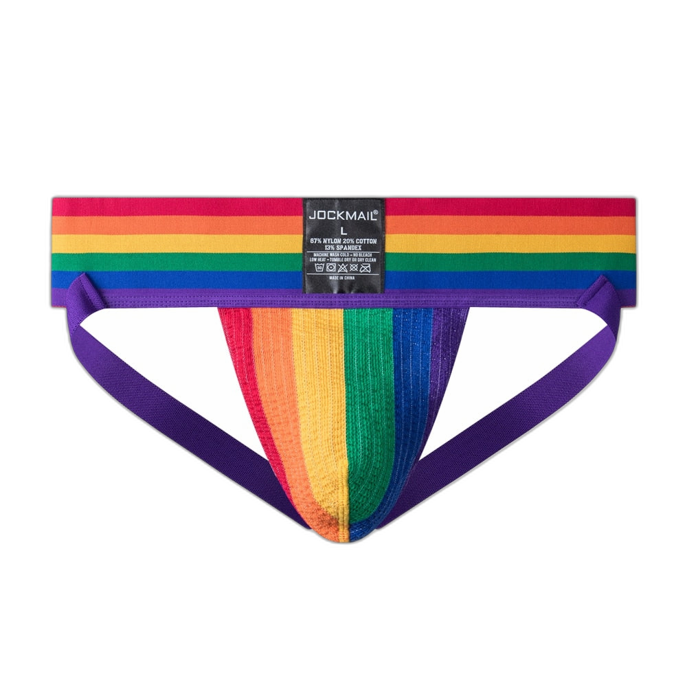 Jockmail Rainbow Pride Jockstrap