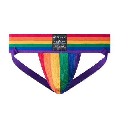 Jockmail Rainbow Pride Jockstrap