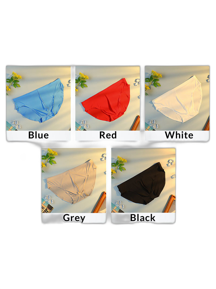 Men's Breathable Seamless Thin Briefs