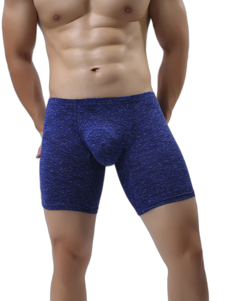 Men's Sport Anti-chafing Large Pouch Boxer Briefs