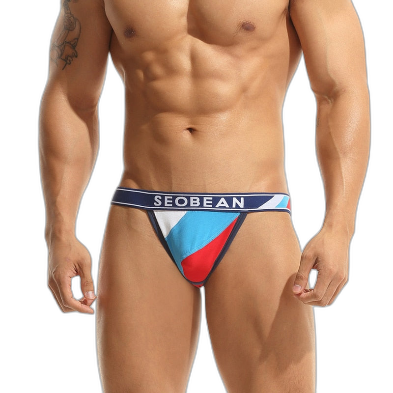 Seobean Color Block Jockstrap