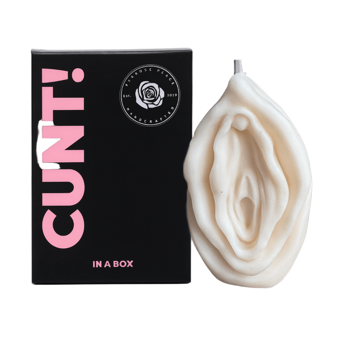 Cunt in a Box Vanilla Candle