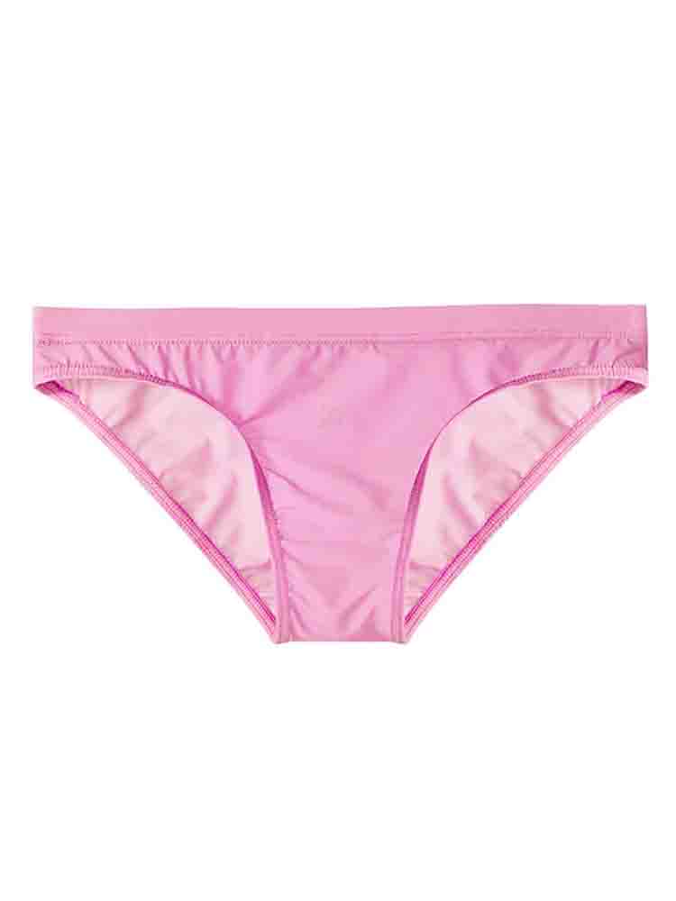 Men's Solid Color Low Waist Thin Briefs