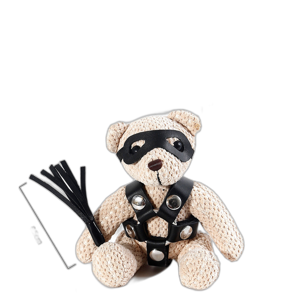 ruff GEAR Fetish Teddy Bear Keyring