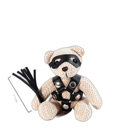 ruff GEAR Fetish Teddy Bear Keyring
