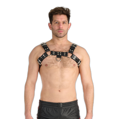 Prowler RED Leather Premium Butch Harness Black