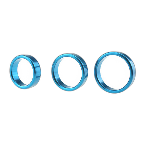 ruff GEAR Alu Cock Ring Blue 50mm