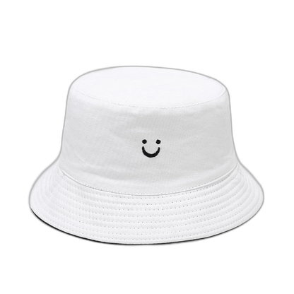 Reversible Smiley Bucket Hat