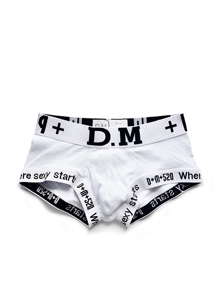 D.M Low Waist Sexy Cotton Comfort Capsule Boxer Briefs