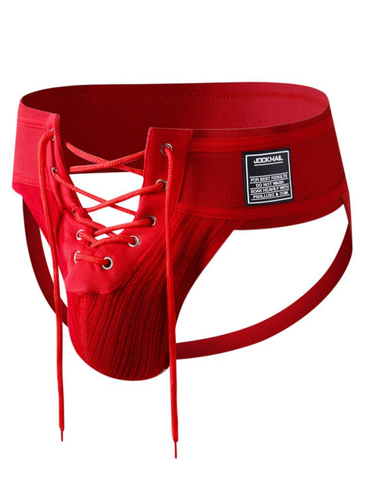 Lace-Up Camo Sexy Jockstrap