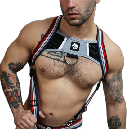 Breedwell Retro Remix Harness Heather Grey