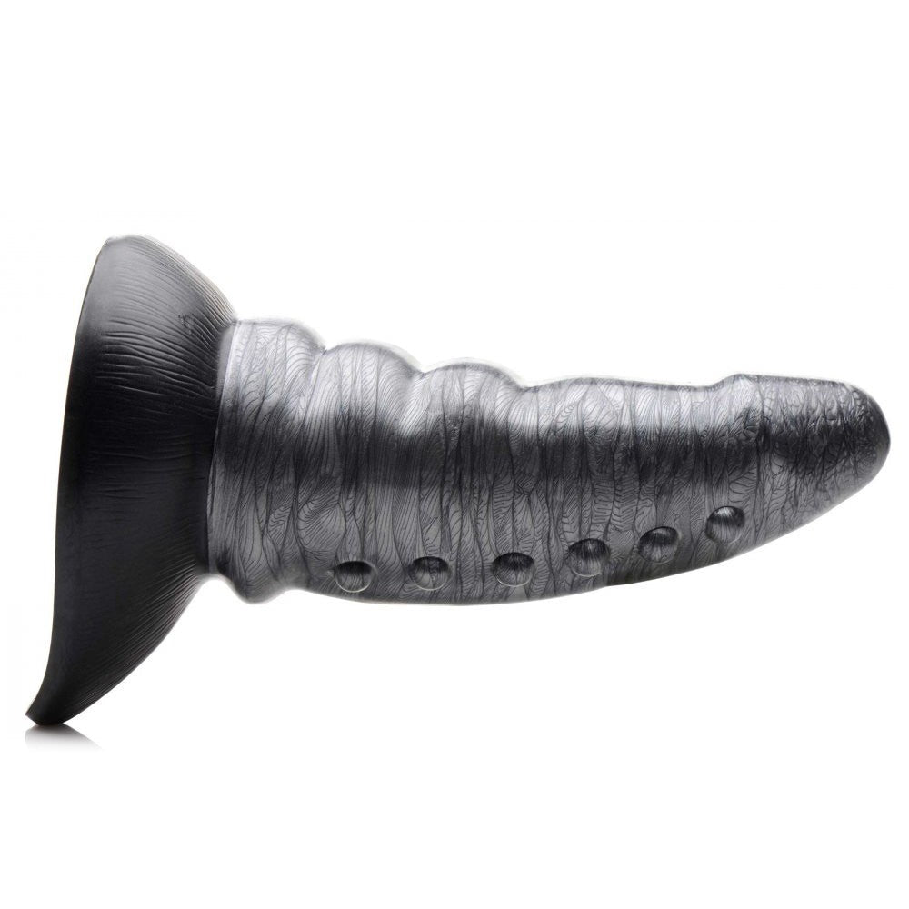 Beastly Tapered Bumpy Silicone Dildo