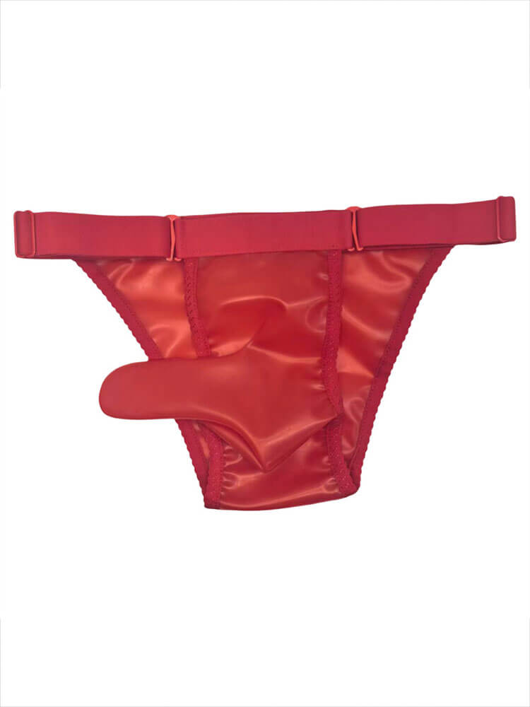 Men's Seamless Bullet-Separating Latex Briefs