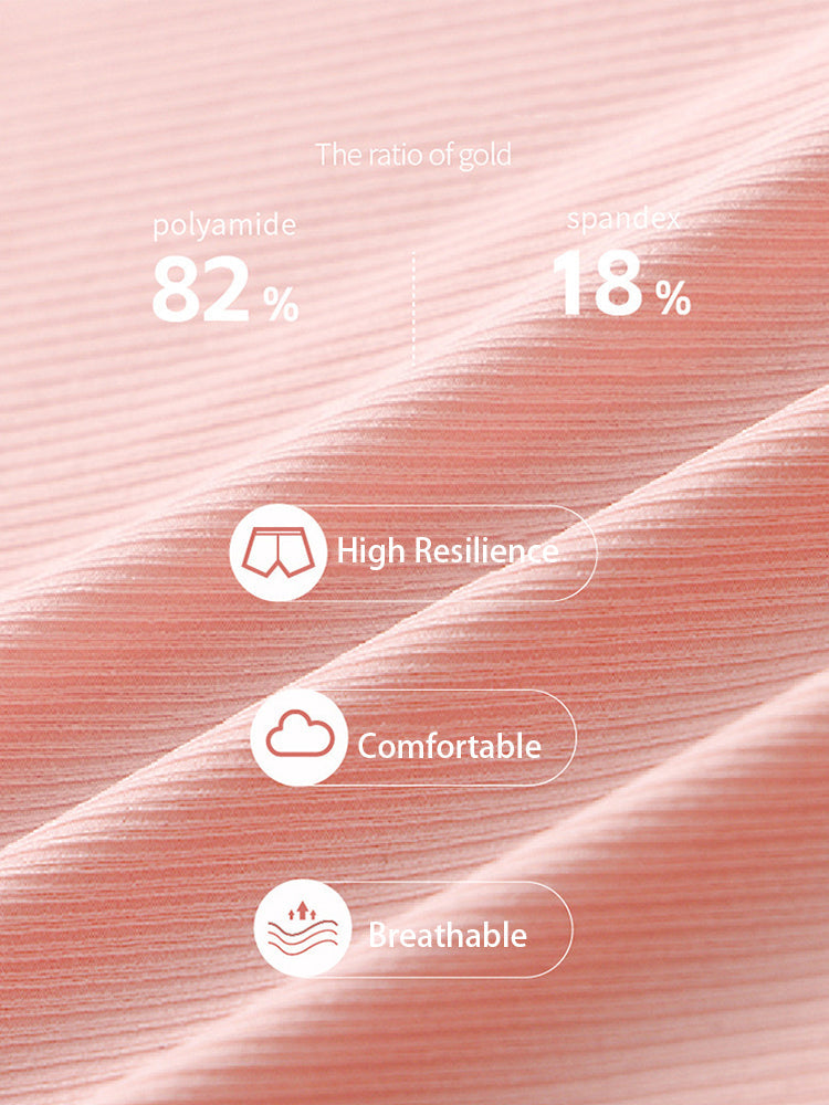 3 Pack Split-Support Men's Trunks- Breathable & Bulge-Enhancing