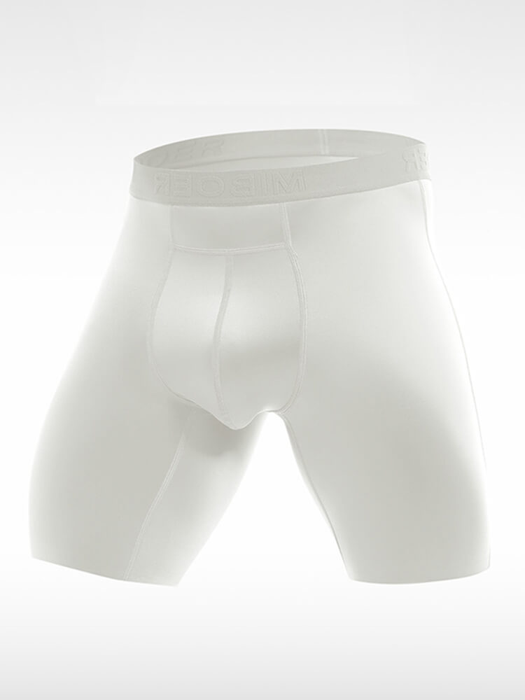 Men's Quick-Dry Ice Silk Sports Boxer Briefs