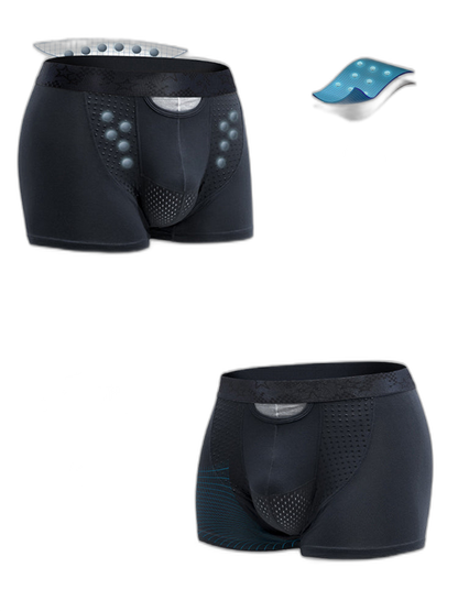 Men's Modal Dual Separate Pouch Trunks