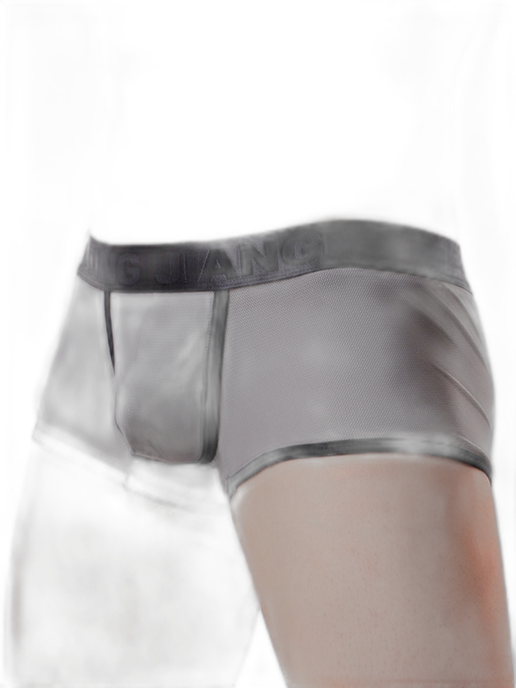 Men's U Convex Pouch Trunks With Functional Fly