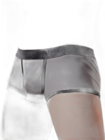 Men's U Convex Pouch Trunks With Functional Fly