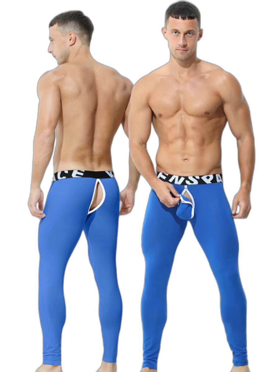 Men's Sexy Front Open Tights
