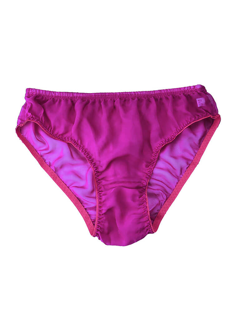 Men's Sexy Breathable Mulberry Silk Mesh Briefs