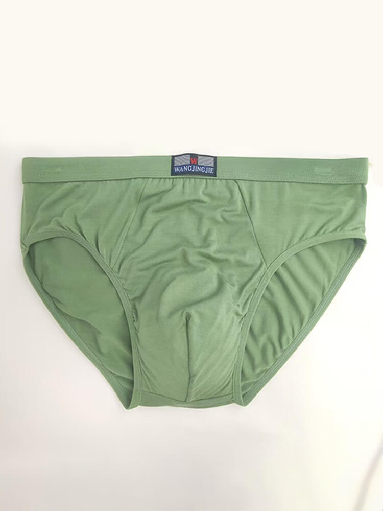 Men's Solid-Color Breathable Comfortable Modal Briefs