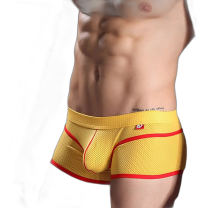 2 Pack Breathable Mesh Lightweight Summer Men's Boxer Briefs