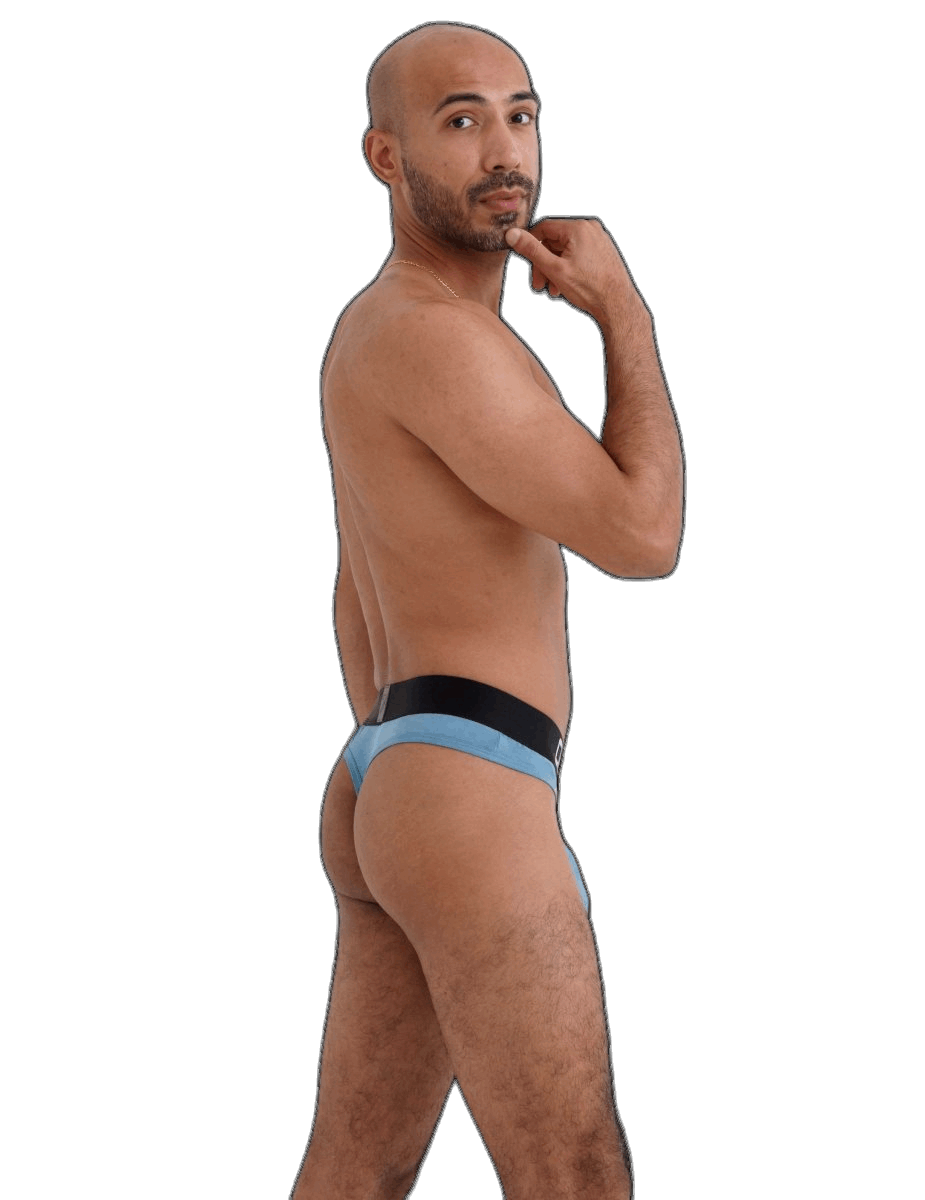 Oxidised Thong Blue