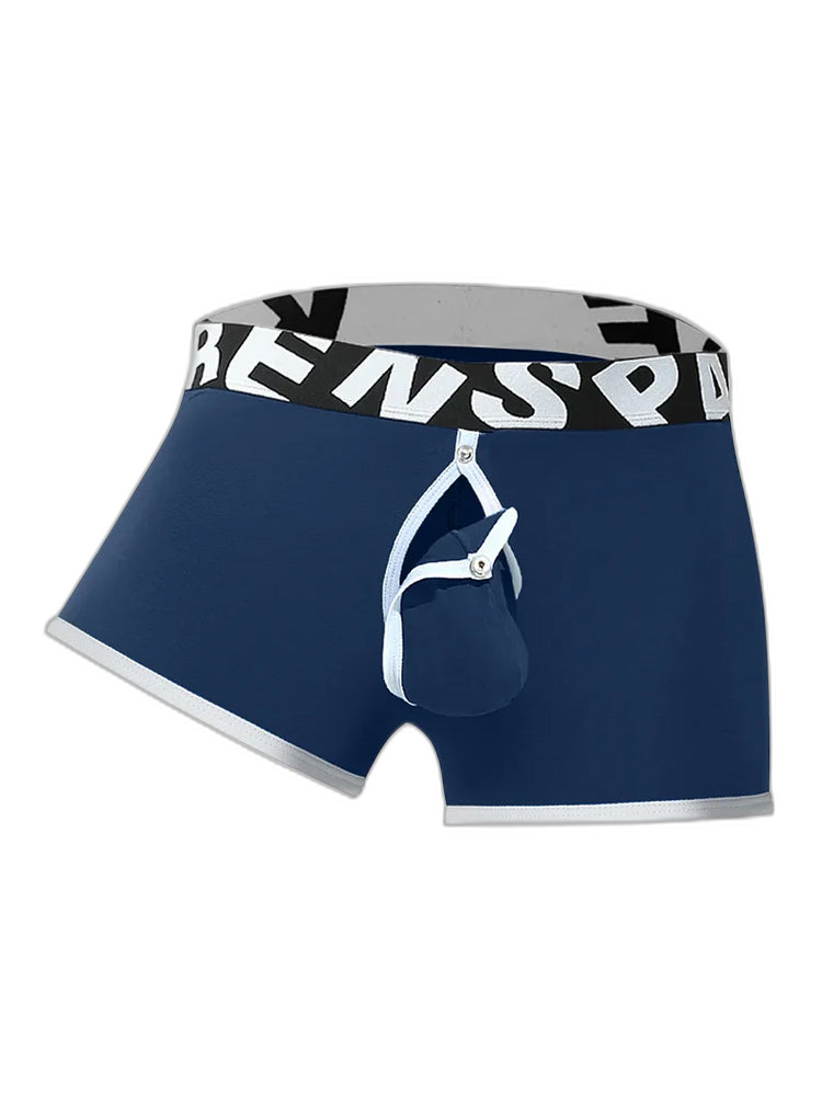 2 Pack Men's Modal Sexy Breathable Classic Trunks