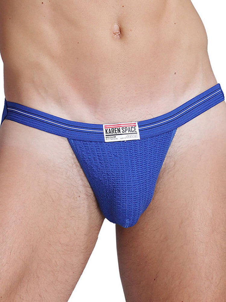 Men's Sexy Low-Rise Butt-Baring Double-Strap Thong