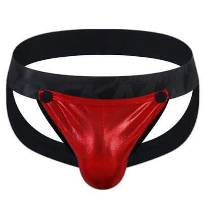 Jockmail Minimal Reflective Rainbow Jockstrap