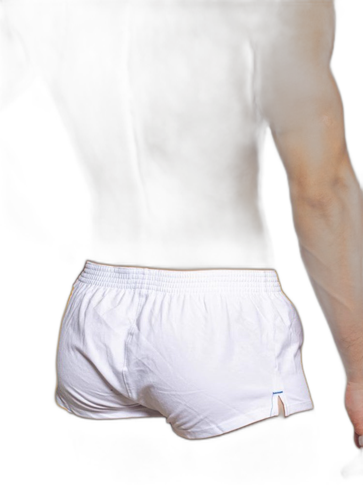 2-pack Men's DM Printed Lettering Low Waist Sexy Cotton Boxer Shorts