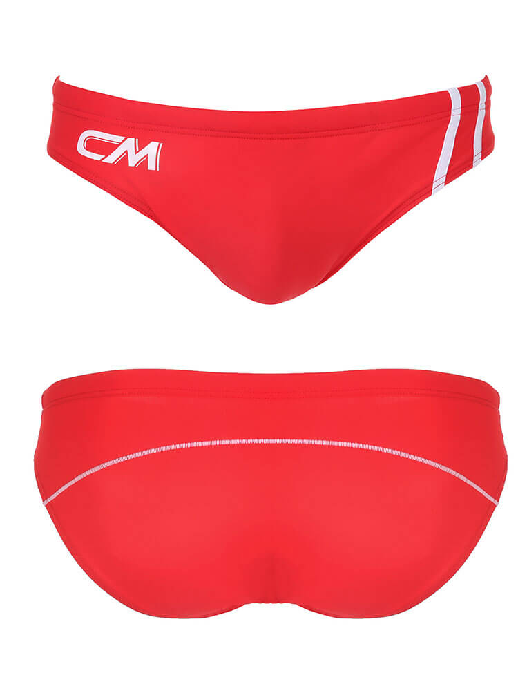 Men's Competitive Training Swim Briefs And Cap