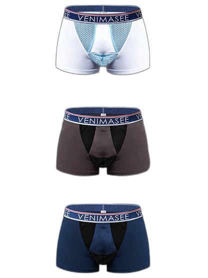 Men's Modal Ball Pouch Separate Pouches Boxer Briefs