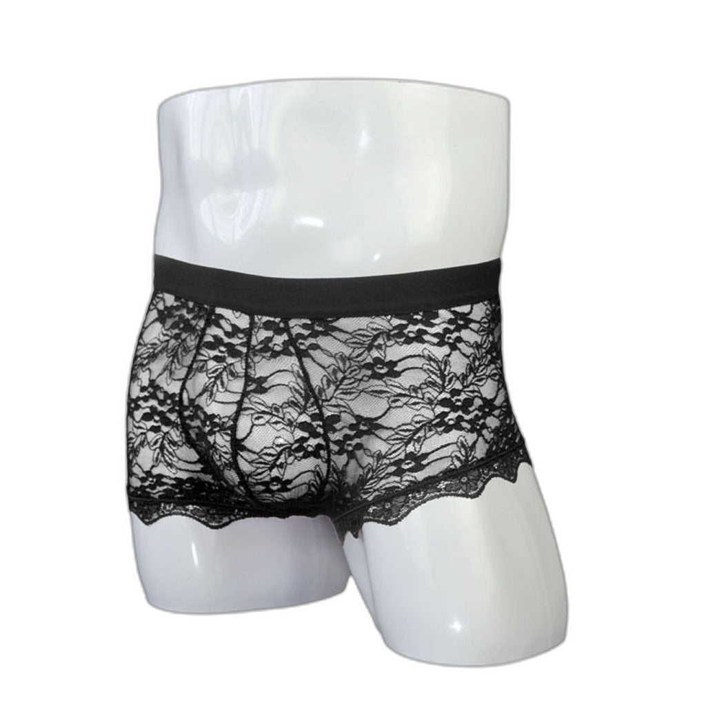 Sexy Men's Lace Back Panties