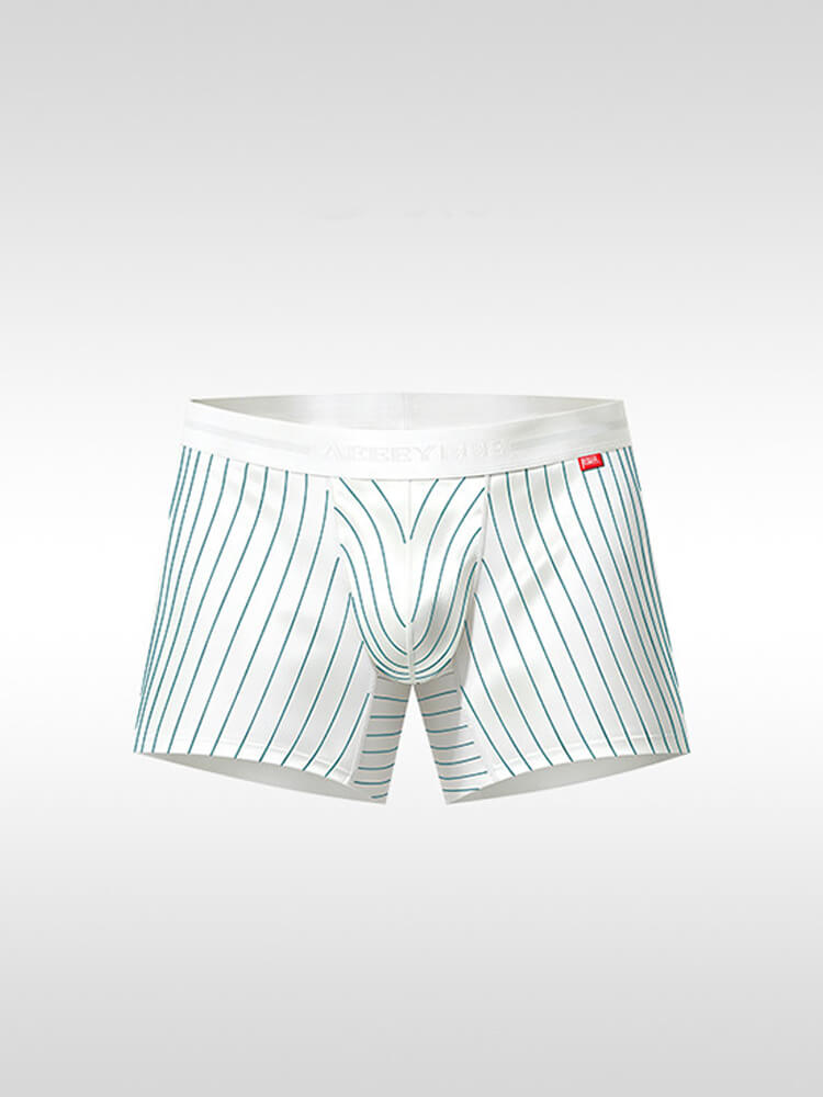 Men's Sexy Low-Rise Striped Boxer Briefs / Briefs / Thongs
