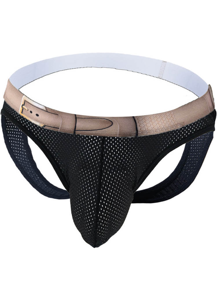 Men's Wide Waist Elastic Hip Lifting Thong