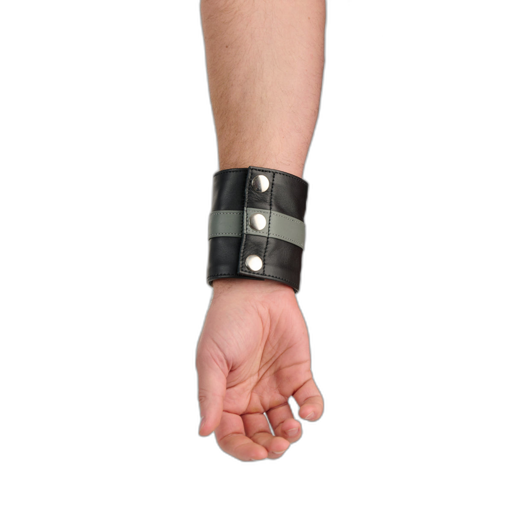Prowler RED Leather Wrist Wallet Black Grey